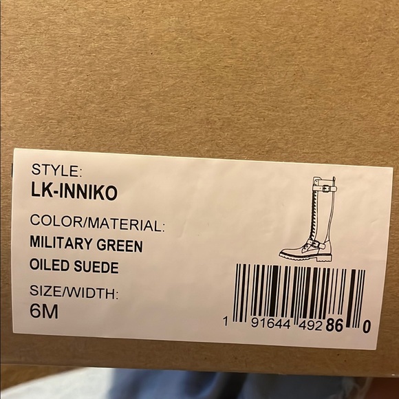 Lucky Brand Olive Green Knee-High Boots - Picture 2 of 2